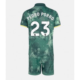 Tottenham Hotspur Pedro Porro #23 3rd Trikot 2024-25 Kurzarm (+ kurze hosen)